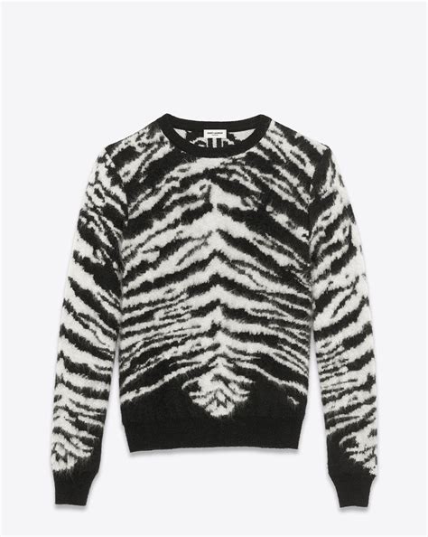 ysl jacquard sweater|YSL jumpers for men.